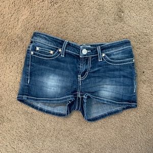 BKE denim Payton Medium wash shorts